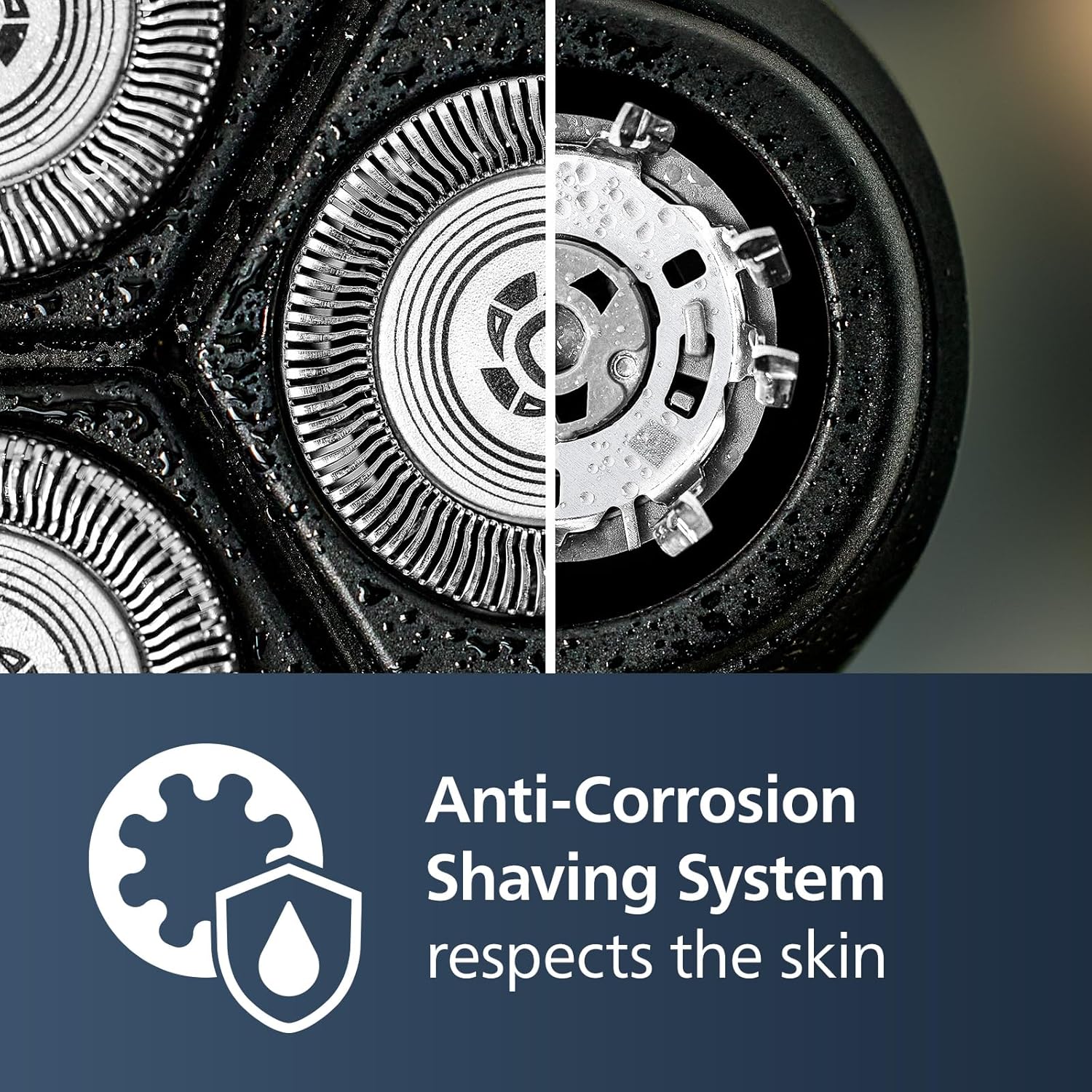 Philips Norelco Shaver 2400 Series (X3001/90) | Afeitado Húmedo/Seco, 27 Cuchillas ComfortCut, 4D Flex, Recortadora Pop-Up, Tapa Protectora, Deep Black