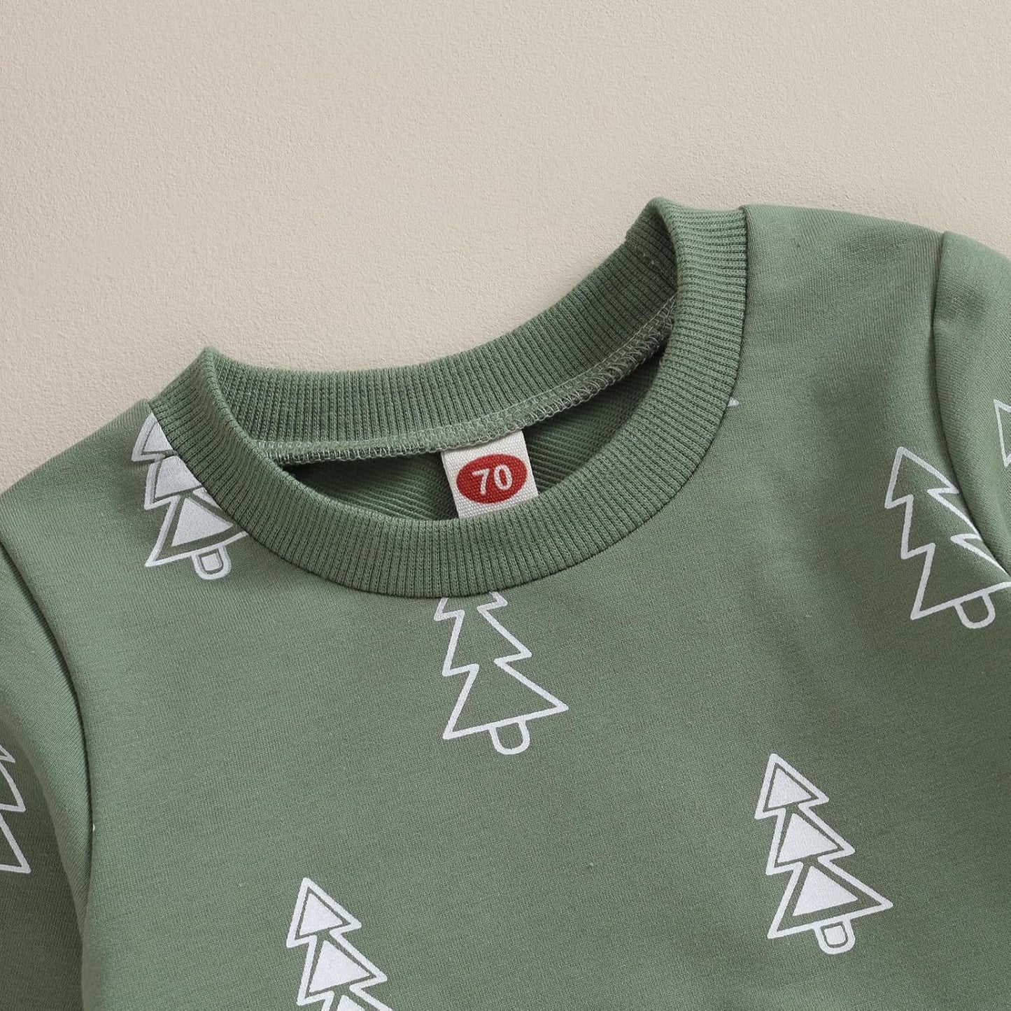 Conjunto de 2 piezas de ropa para bebé y niño, sudadera con cuello redondo con letras y pantalones casuales de otoño e invierno