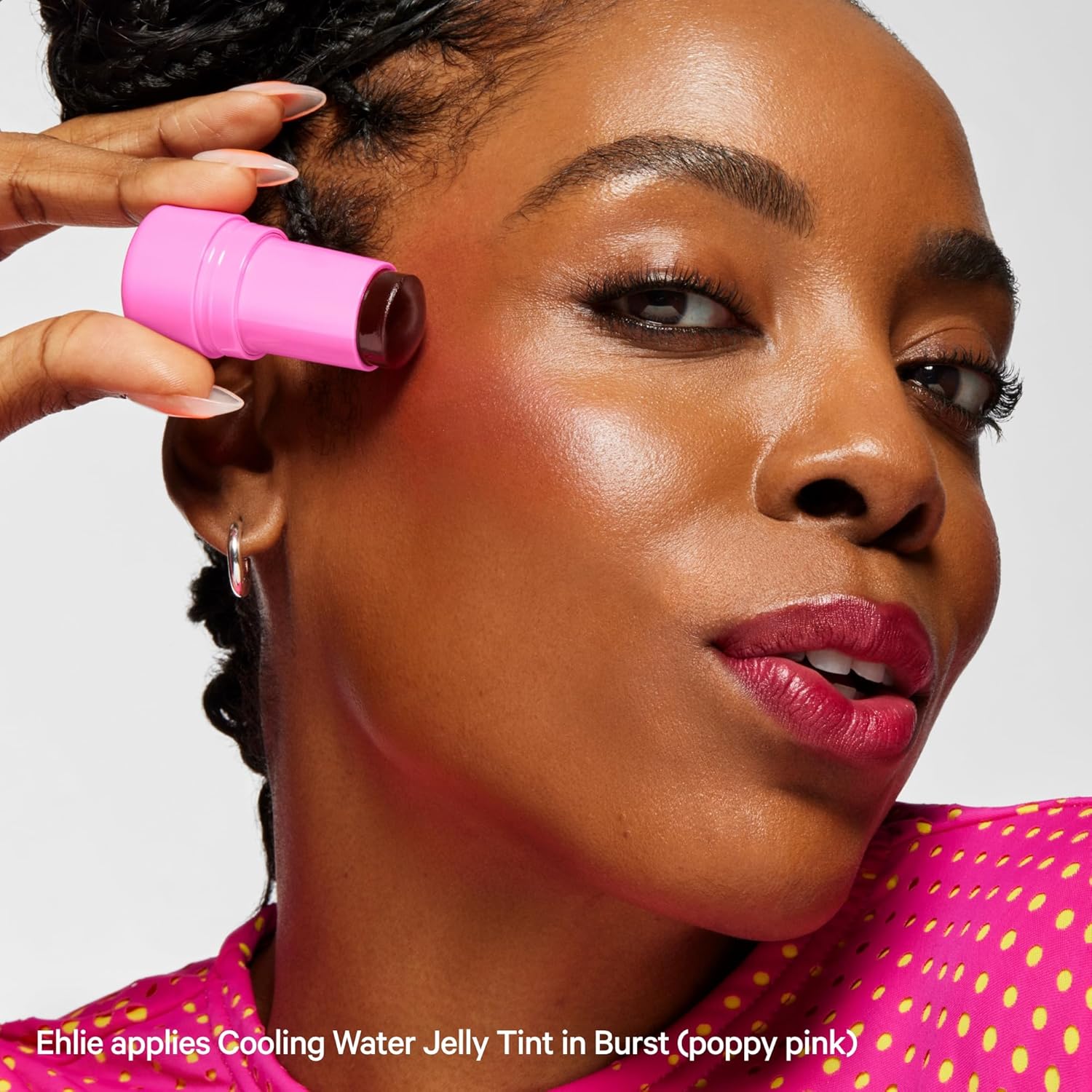 Milk Makeup Cooling Water Jelly Tint | Tinte en Gel para Labios y Mejillas | Hidratante, Modulable y de Larga Duración con Colágeno Vegano, Aloe y Agua de Mar