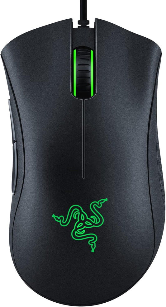 Razer DeathAdder Essential – Mouse Gamer con Sensor Óptico de 6400 DPI – Negro Clásico