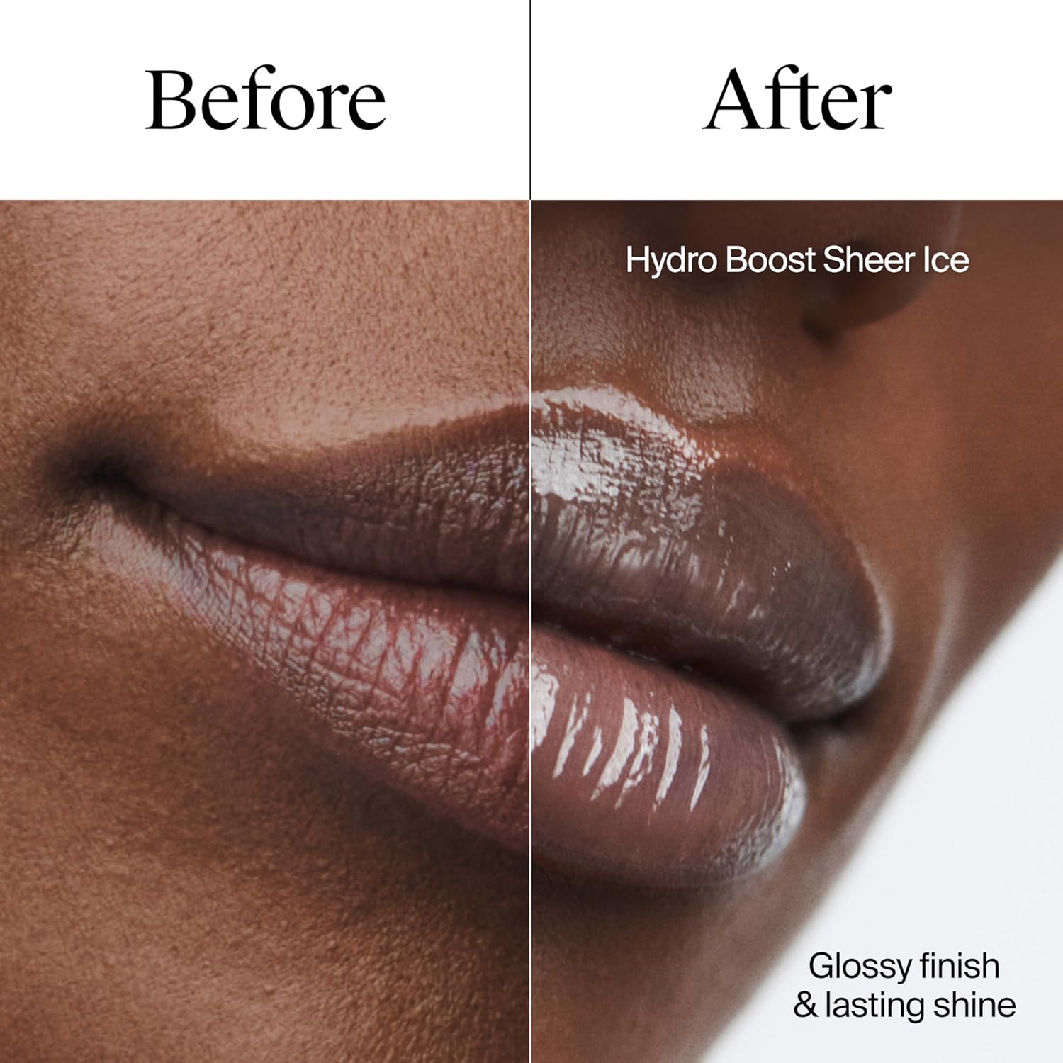 Neutrogena Hydro Boost - Bálsamo labial de ácido hialurónico, vitamina E nutritiva deja los labios hidratados, color rosa transparente teñido con un sabor a bayas dulces, bayas transparentes, 0.5