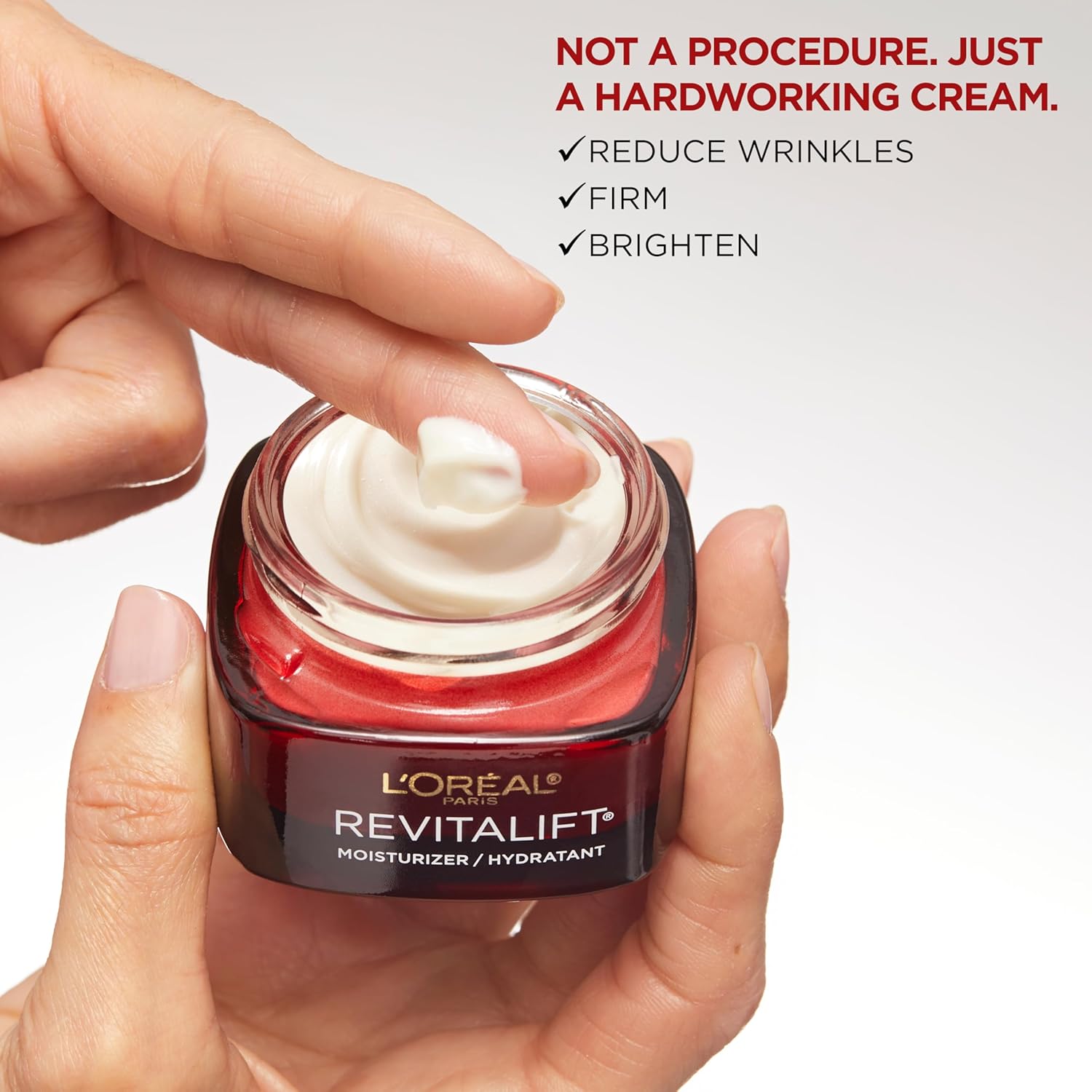 L’Oréal Paris Revitalift Triple Power | Hidratante Anti-Edad con Pro-Retinol, Ácido Hialurónico y Vitamina C
