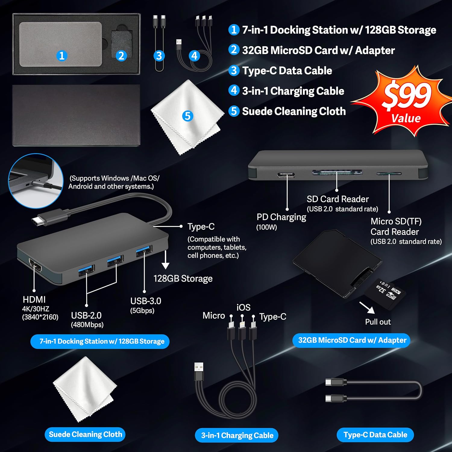 Laptop insignia HD para estudiantes y negocios de 14 pulgadas | 1 año Office 365 y copiloto AI | 16 GB de RAM | 288 GB de almacenamiento 