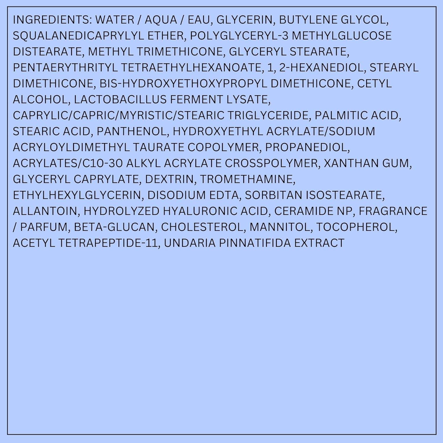 LANEIGE Crema hidratante de agua con Acido hialurónico intensivo con Peptidos + Escualano: piel propensa al eczema, refuerzo de barreras, nutrición, sequedad