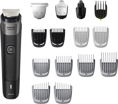 Philips Norelco Multigroom Series 5000 (MG5910/49) | 18 en 1 para Barba, Cabello, Cuerpo e Íntimo – Sin aceite
