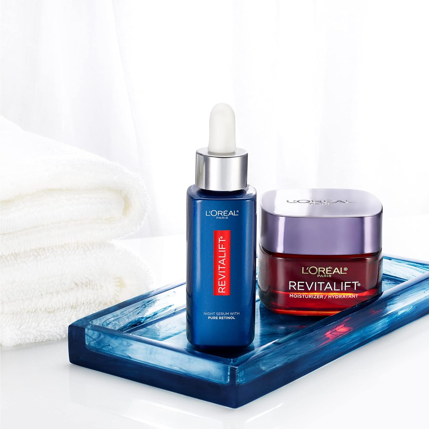 L’Oréal Paris Revitalift Triple Power | Hidratante Anti-Edad con Pro-Retinol, Ácido Hialurónico y Vitamina C