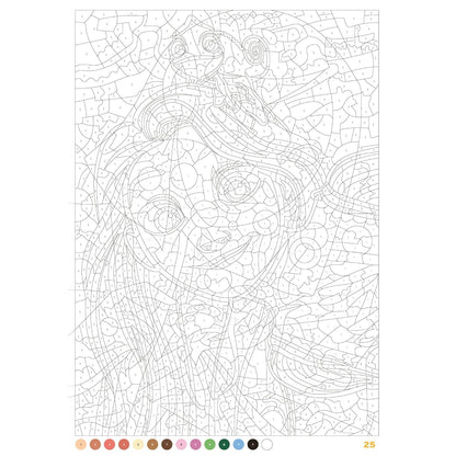 Dibujos para colorear de Disney Mystery | Edición: Retratos (ilusión óptica) | Arteterapia | idioma: Francés