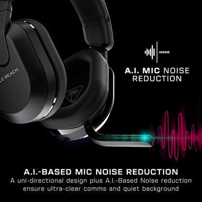 Turtle Beach Stealth 600 – Auriculares Gaming Inalámbricos Multiplataforma con Sonido Amplificado y Micrófono con Cancelación de Ruido