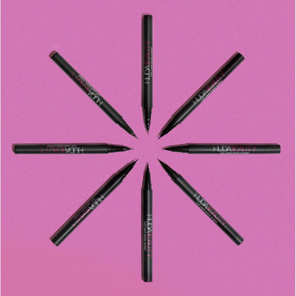 Delineador líquido de precisión Quick 'N Easy de HUDA BEAUTY Very Vanta