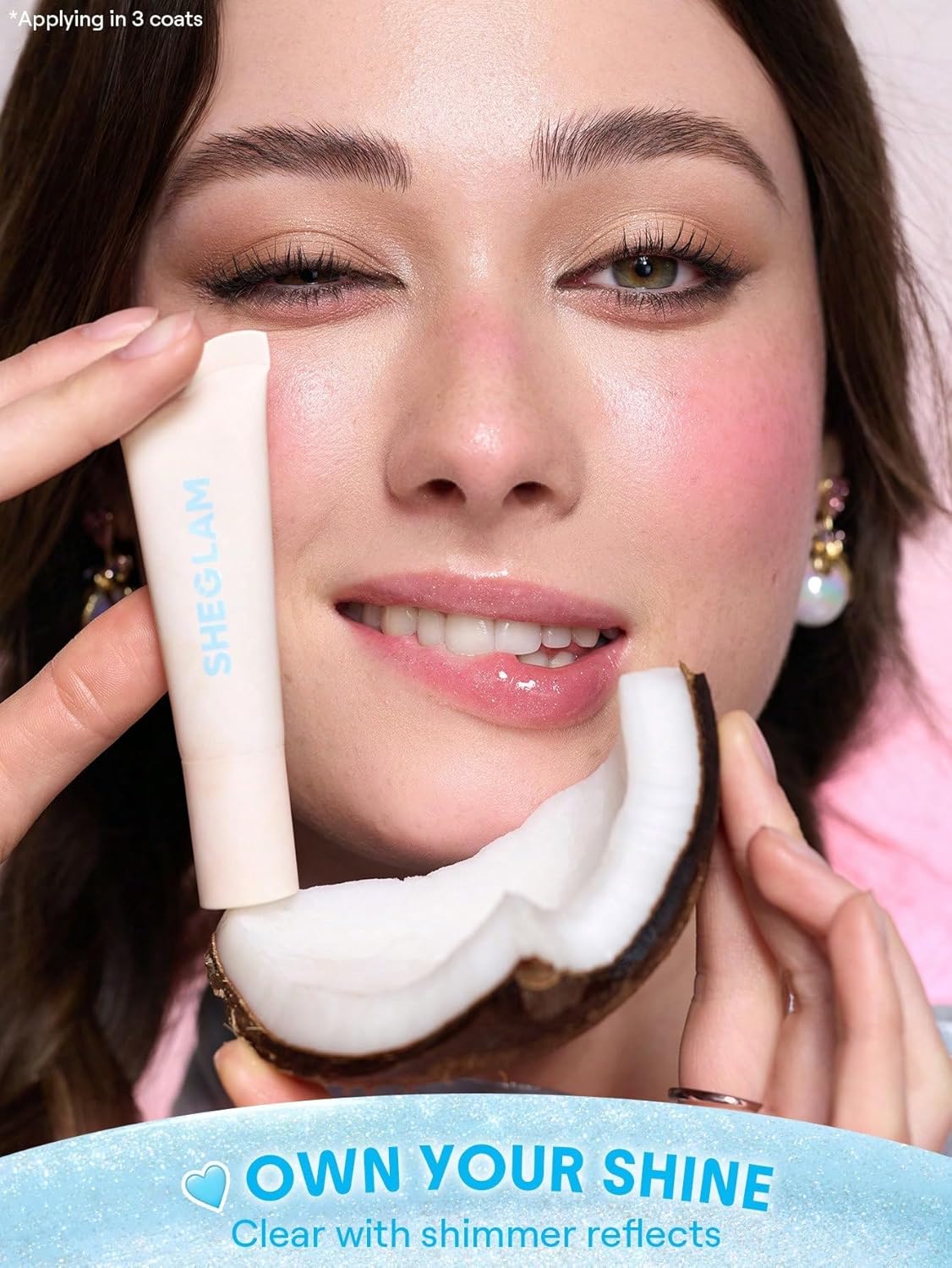 Brillo de labios hidratante | Larga duración | Impermeable | Para rellenar labios | Color: Tu propio brillo