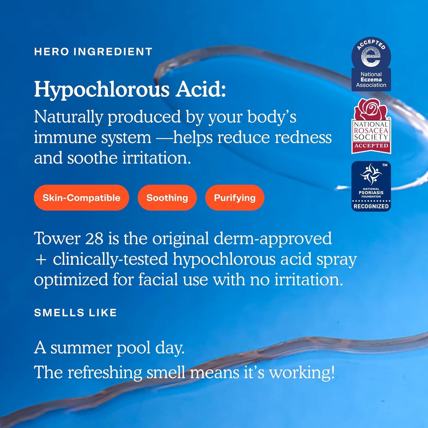 SOS diario - Spray facial para pieles sensibles - Ac hipocloroso - Reducción de enrojecimiento