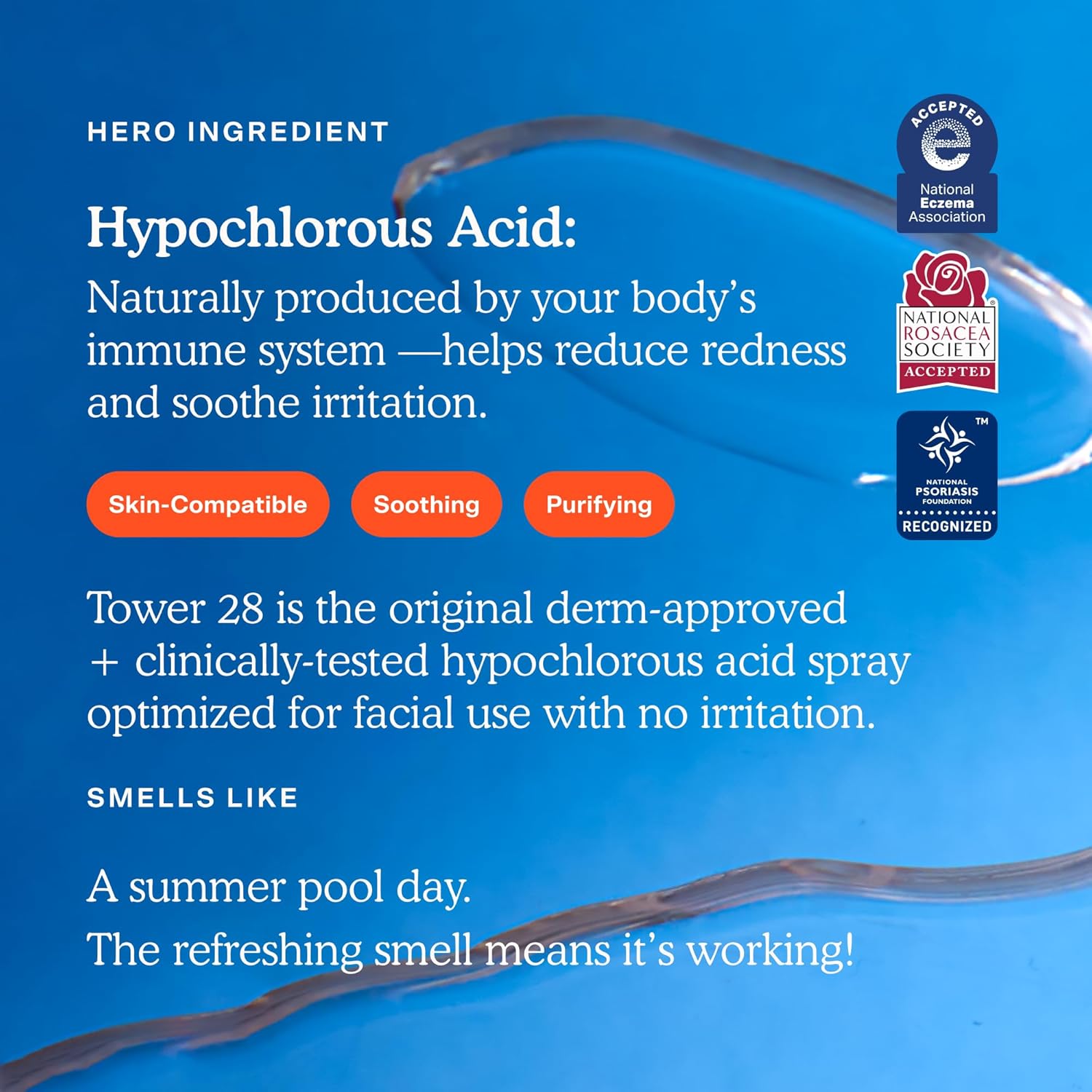 SOS diario - Spray facial para pieles sensibles - Ac hipocloroso - Reducción de enrojecimiento