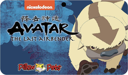 Peluche Appa de 16" | Avatar de Nickelodeon | The Last Airbender de peluche | Color: blanco