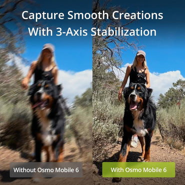 DJI Osmo Mobile 6 Estabilizador Gimbal para Smartphone – 3 Ejes, Seguimiento Inteligente, Palo Extensible Integrado, Control desde Smartwatch, Portátil y Plegable – Slate Gray