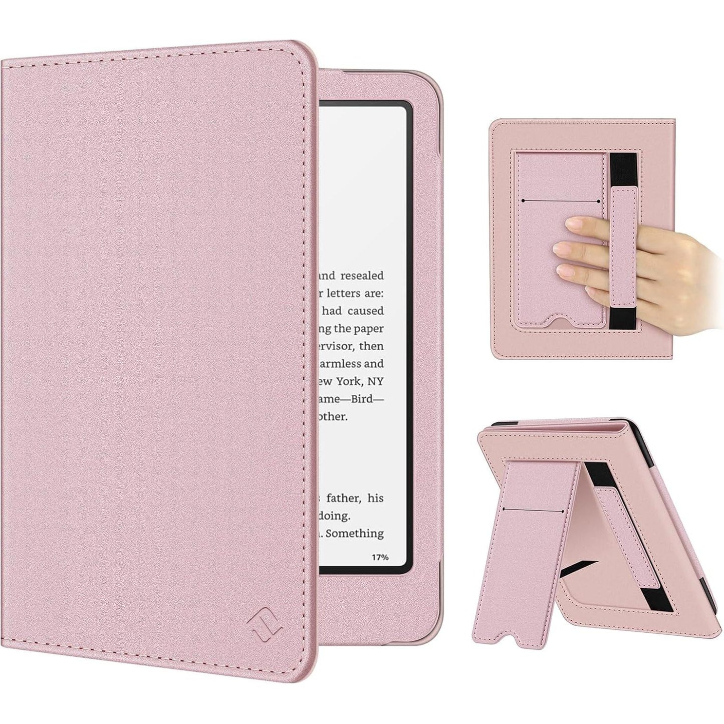 Fintie Case for 7"/6.8" Kindle Paperwhite(12Th/11Th Generation-2024/2021) and Kindle Colorsoft Signature Edition -Slim Foldable Stand Cover Auto Wake/Sleep for Paperwhite 2024, Jade