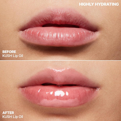 Milk Makeup KUSH Lip Oil | Aceite Labial con Tinte Natural y Ligero | Hidratación Sin Grasitud – Vegano, Cruelty-Free y Libre de Parabenos