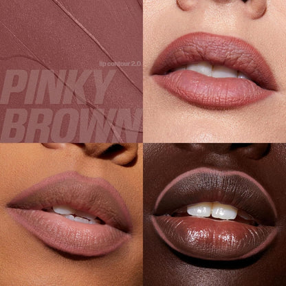 Huda Edición Limitada Pink Kit Juicy Bombshell Lip Duo - Lápiz de labios y brillo de labios - Tamaño de viaje