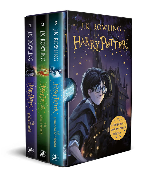 Harry Potter – Estuche con las 3 primeras novelas