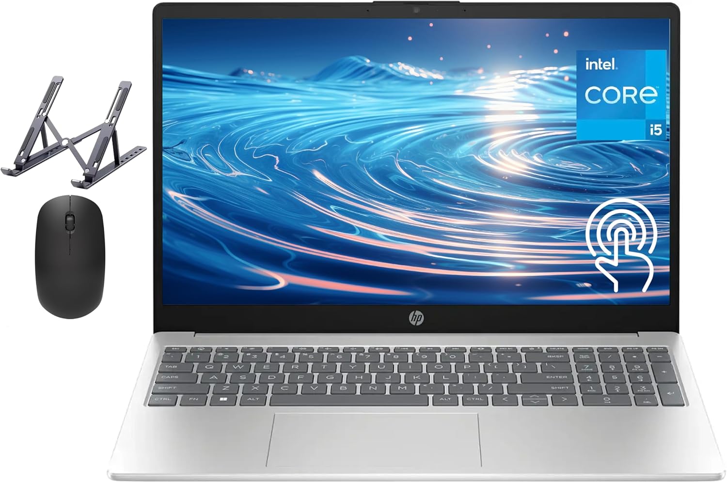 Laptop HP | Pantalla táctil de 15,6" | Intel Core i5 | 16 GB + 512 GB | Teclado numérico