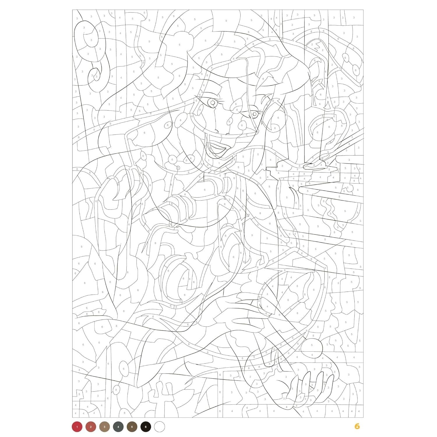 Dibujos para colorear de Disney Mystery | Edición: Retratos (ilusión óptica) | Arteterapia | idioma: Francés