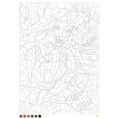 Dibujos para colorear de Disney Mystery | Edición: Retratos (ilusión óptica) | Arteterapia | idioma: Francés