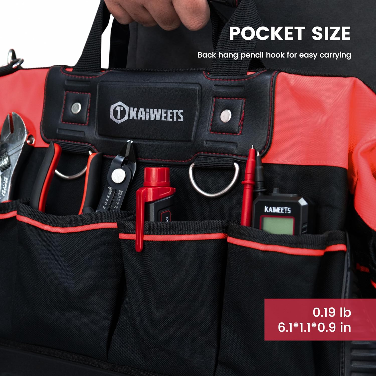 KAIWEETS Probador de Voltaje Sin Contacto con Pantalla LCD, Rango Dual 12V-1000V / 70V-1000V, Detector de Cable Vivo/Neutro, Indicador de Intensidad, Linterna y Buscador de Cortes – CAT III 1000V / CAT IV 600V