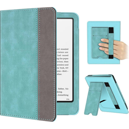 Fintie Case for 7"/6.8" Kindle Paperwhite(12Th/11Th Generation-2024/2021) and Kindle Colorsoft Signature Edition -Slim Foldable Stand Cover Auto Wake/Sleep for Paperwhite 2024, Denim Gray