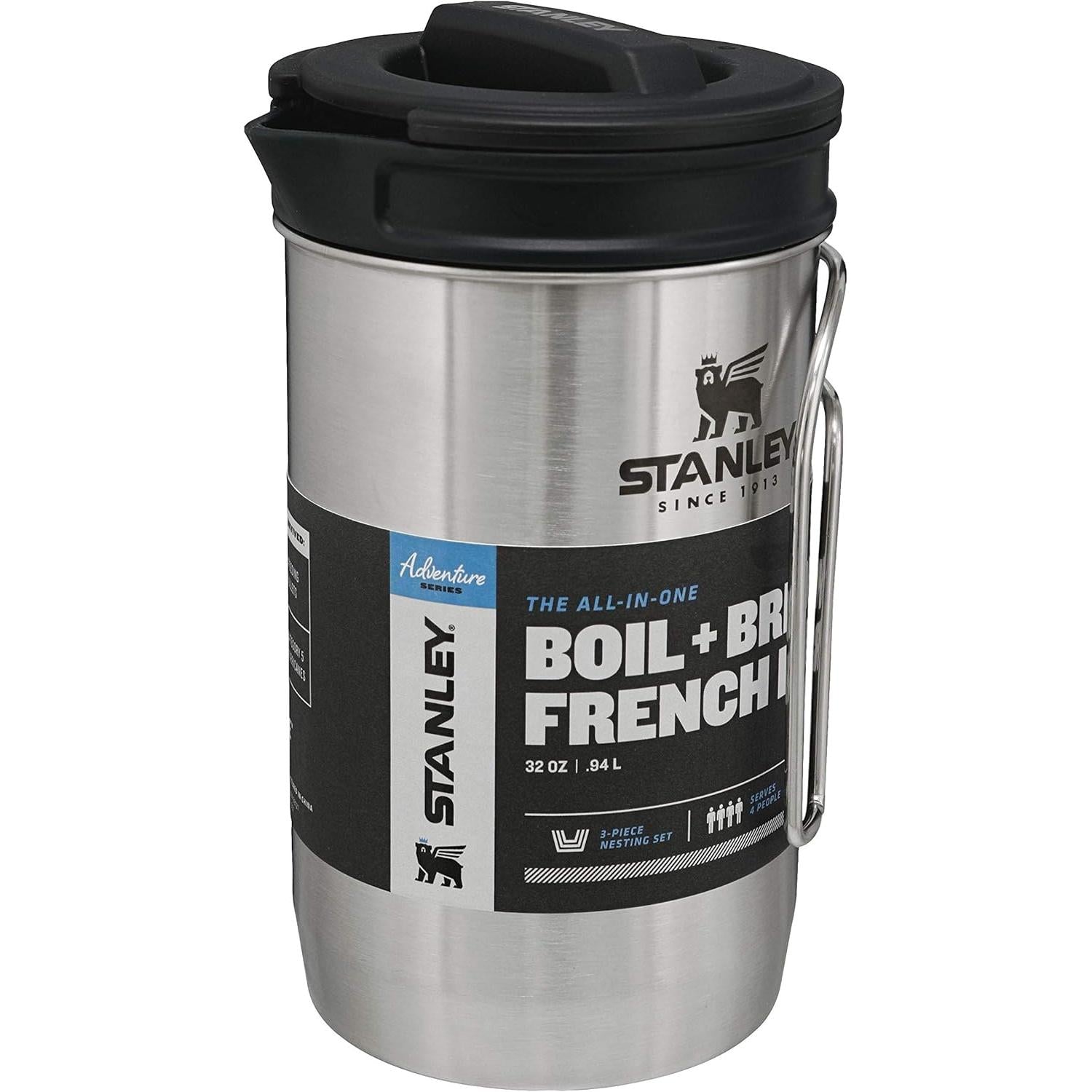 Adventure All-In-One Boil + Brew French Press | 32 OZ