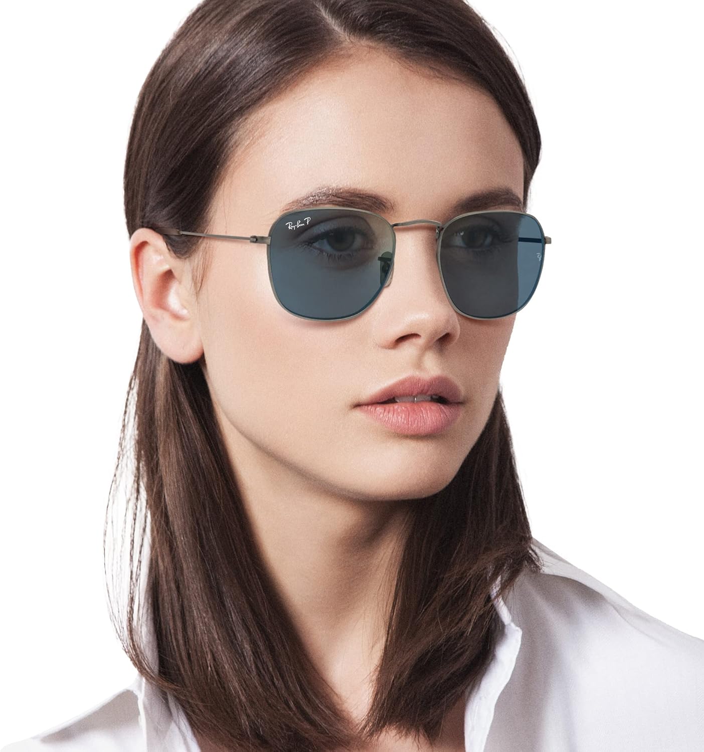 Ray-Ban RB8157 Frank Titanium – Gafas de Sol Cuadradas para Hombre