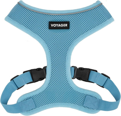 Arnés Voyager Aerolite Best Pet Supplies | No Pull, Reflectivo y Transpirable | Ajustable y Duradero | Beige XS