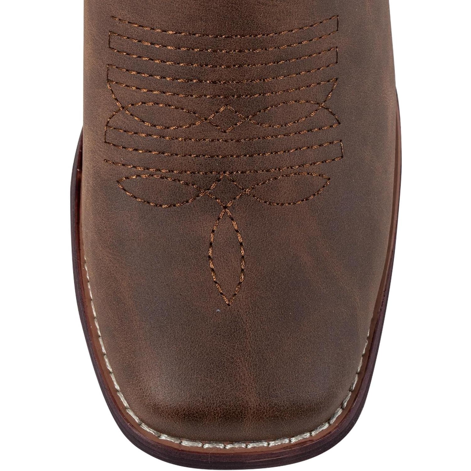 Botas vaqueras para mujer | Botas vaqueras con punta cuadrada