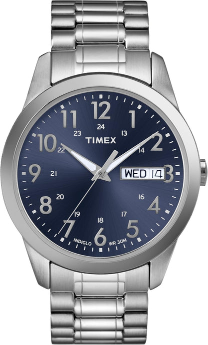 Timex Men’s South Street Sport 36 mm | Reloj de Hombre Box Set | Analógico, Cristal Mineral, Caja Metálica | Estilo Clásico–Deportivo
