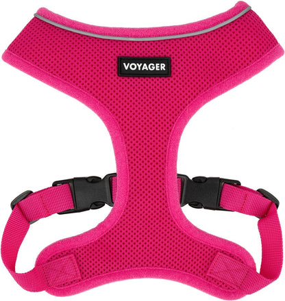 Arnés Voyager Aerolite Best Pet Supplies | No Pull, Reflectivo y Transpirable | Ajustable y Duradero | Beige XS