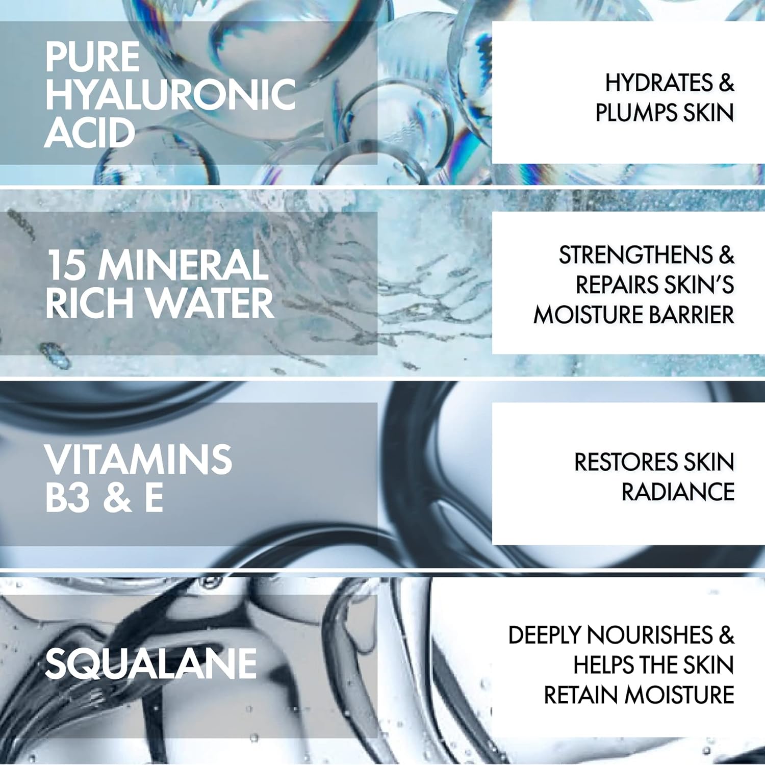 Vichy Mineral 89 Crema Sin Fragancia | Hidratante Facial con Ácido Hialurónico – 3 Fórmulas: Todo Tipo, Seca/Sensible y Matificante Piel Grasa