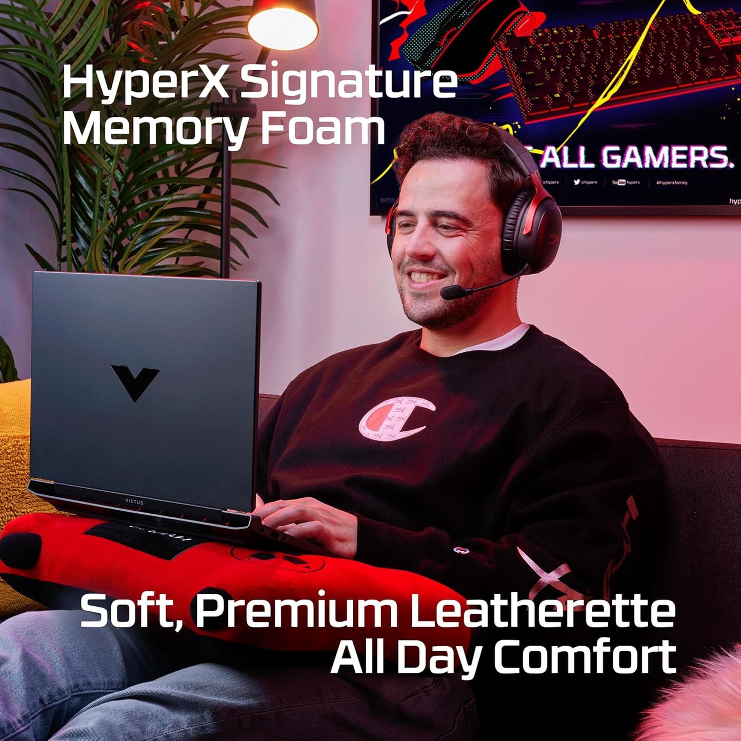 HyperX Cloud III Wireless – Auriculares Gaming Inalámbricos para PC, PS5, PS4