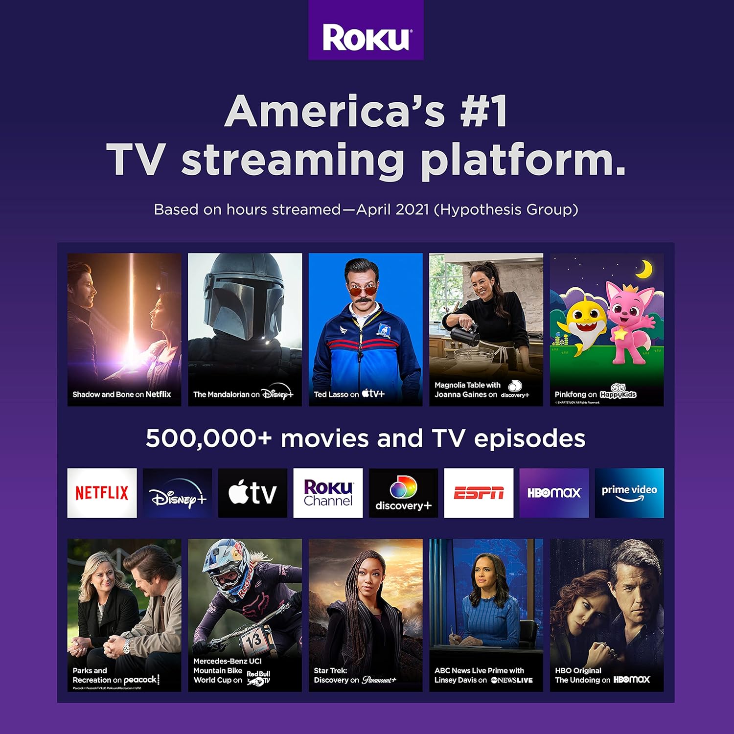 Roku Express | Reproductor de Streaming HD con Control Remoto Simple, HDMI Incluido, TV en Vivo & Gratuita, Compatible con Alexa, Google & Siri