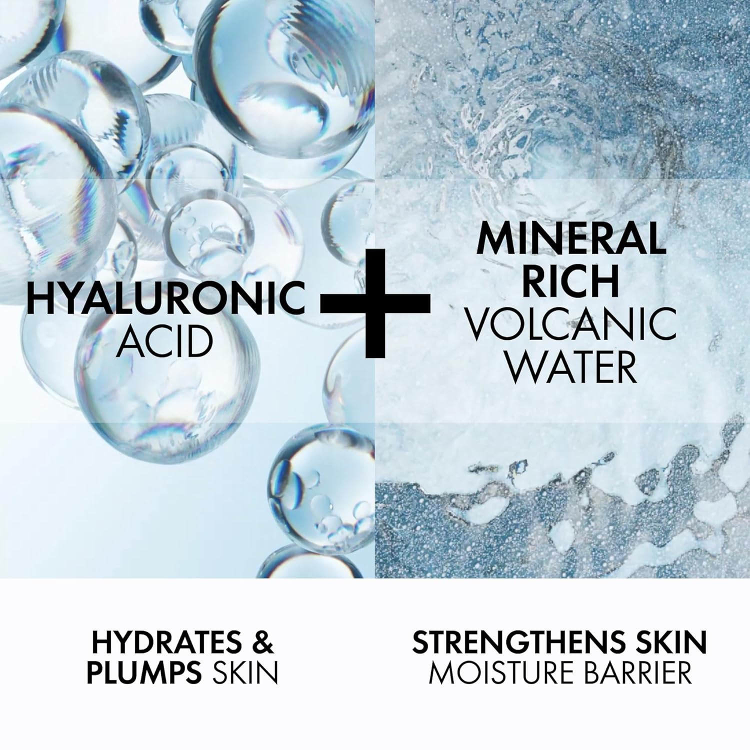 Vichy Mineral 89 Booster | Sérum de Ácido Hialurónico + Agua Volcánica – Refuerza la Barrera, Rellena e Hidrata | Gel Ligero, Oil-Free, Sin Fragancia