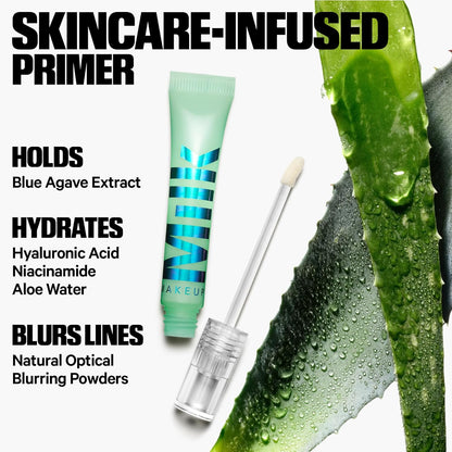 Milk Makeup Hydro Grip Eye Primer | Prebase Transparente para Sombras y Corrector | Con Ácido Hialurónico, Hidratante y de Larga Duración – 0.29 oz