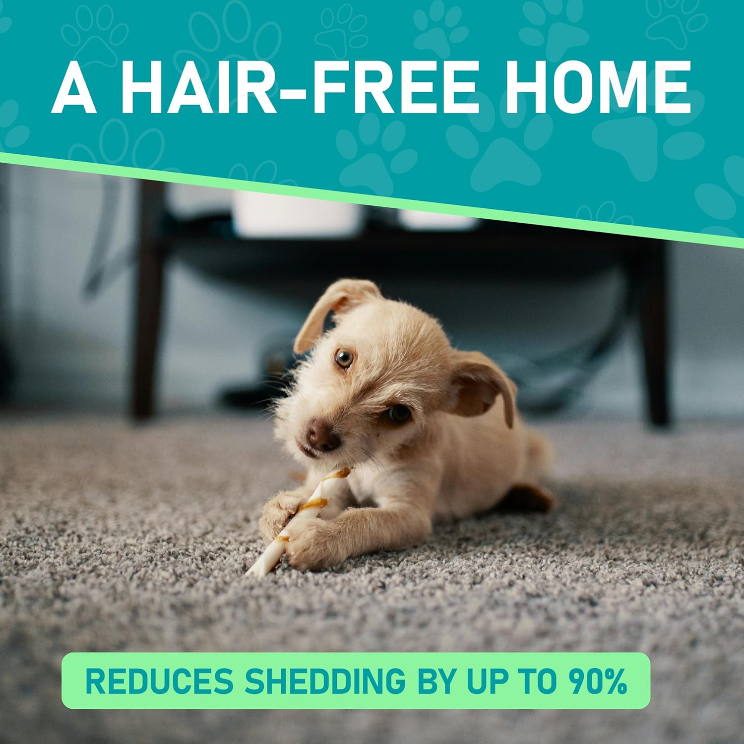 Maxpower Planet Rastrillo de Aseo para Mascotas | Herramienta 2 en 1 Deslanado & Desenredado | Cepillo Profesional para Perros y Gatos de Pelo Largo y Doble Capa – Reduce la Muda hasta un 95%