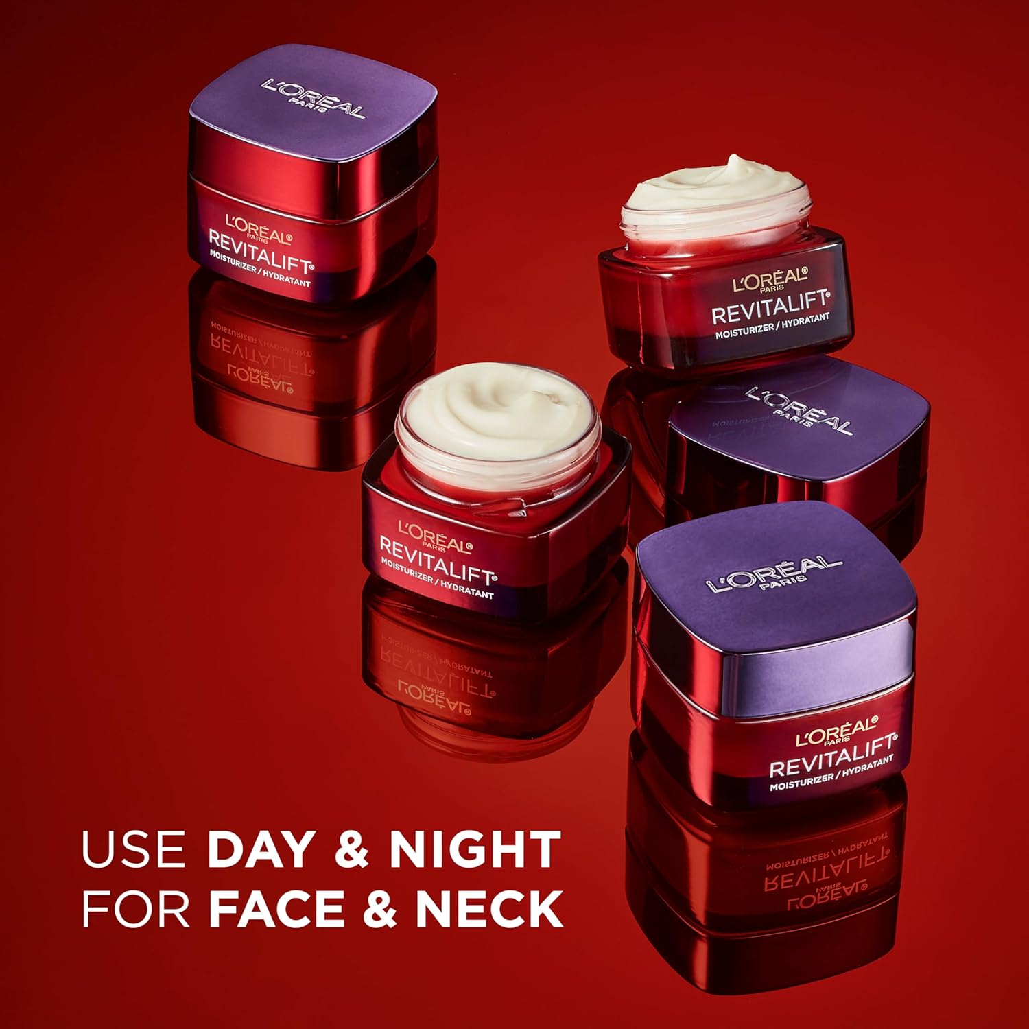 L’Oréal Paris Revitalift Triple Power | Hidratante Anti-Edad con Pro-Retinol, Ácido Hialurónico y Vitamina C