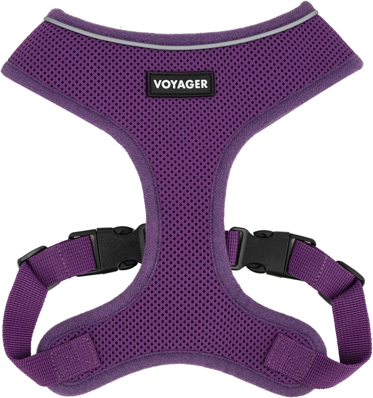 Arnés Voyager Aerolite Best Pet Supplies | No Pull, Reflectivo y Transpirable | Ajustable y Duradero | Beige XS