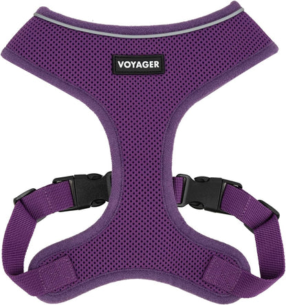 Arnés Voyager Aerolite Best Pet Supplies | No Pull, Reflectivo y Transpirable | Ajustable y Duradero | Beige XS