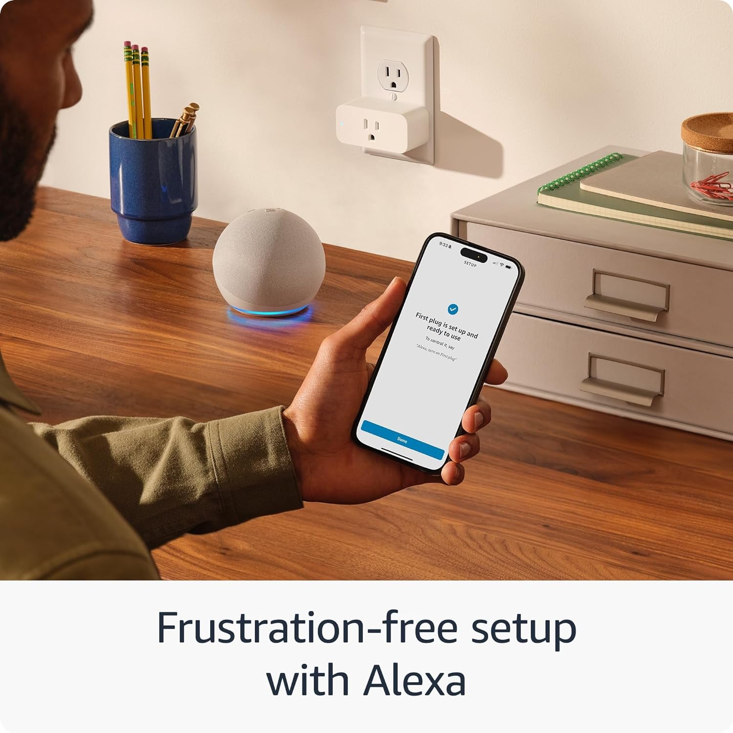 Enchufe inteligente | Compatible con Alexa | Configuración sencilla, infinitas posibilidades