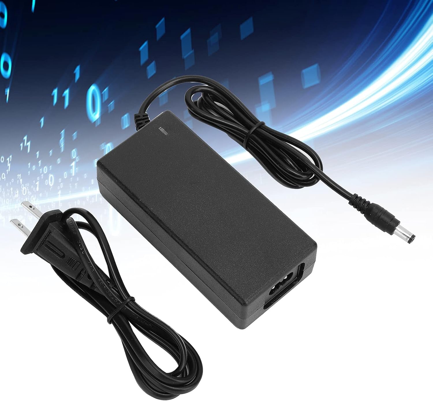 Adaptador de corriente de 42V 2A para Scrooter y Baterías | CA de amplio voltaje 100-240V a CC 42V 2A | Fuente de alimentación con puerto de carga de 0.217 x 0.098 in