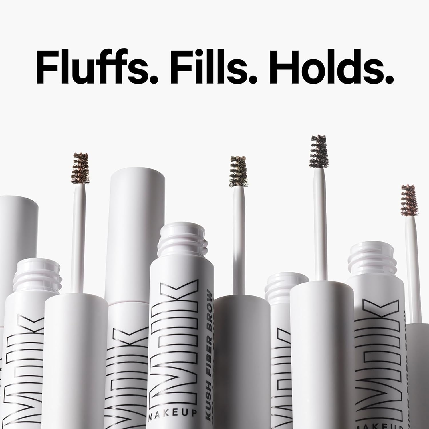 Milk Makeup KUSH Fiber Brow Gel | Gel Tintado con Fibras para Cejas Más Llenas y Naturales | Acondicionador, Vegano y Cruelty-Free