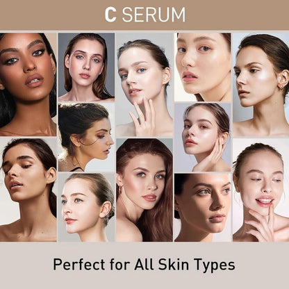 Set Completo de Serum Faciales – Vitamina C, Retinol y Ácido Hialurónico