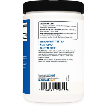 Nutricost Creatina Monohidratada Pura Micronizada | 500 g en Polvo