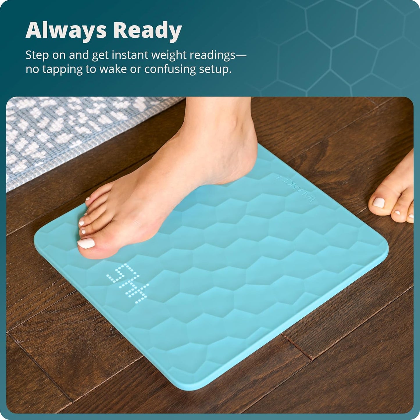 Báscula Digital de Baño con Cubierta de Silicona Removible – Antideslizante, Fácil de Limpiar, 400 lb de Capacidad, Alta Precisión con Pantalla LED