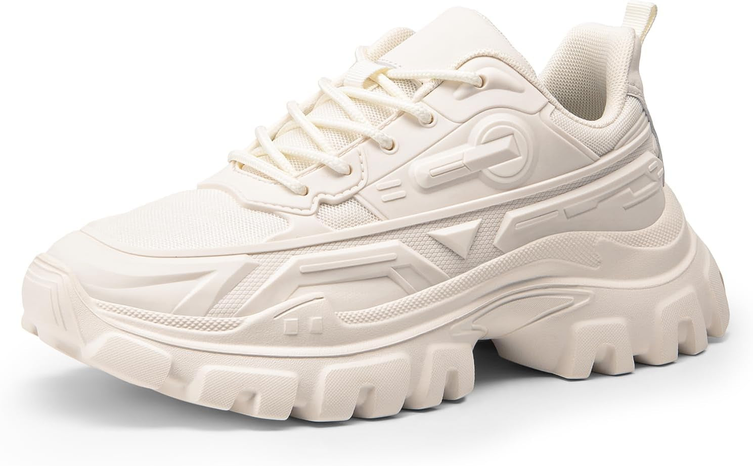 Zapatillas Mujer DREAM PAIRS Chunky | Sneakers Plataforma Bold con Cordones | Moda Casual y Cómoda