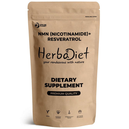 NM + Resveratrol | Suplemento NAD+ con Nicotinamida – Energía, Enfoque y Sistema Inmune